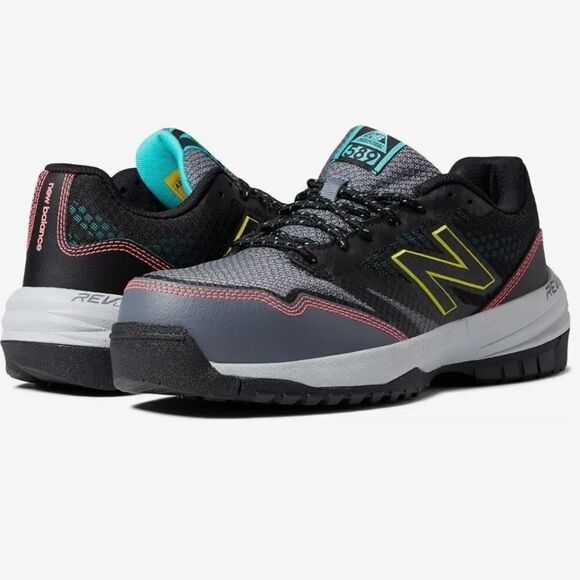 NWT NEW BALANCE WOMEN'S 589v1 COMPOSITE TOE SNEAKERS, - Picture 9 of 16